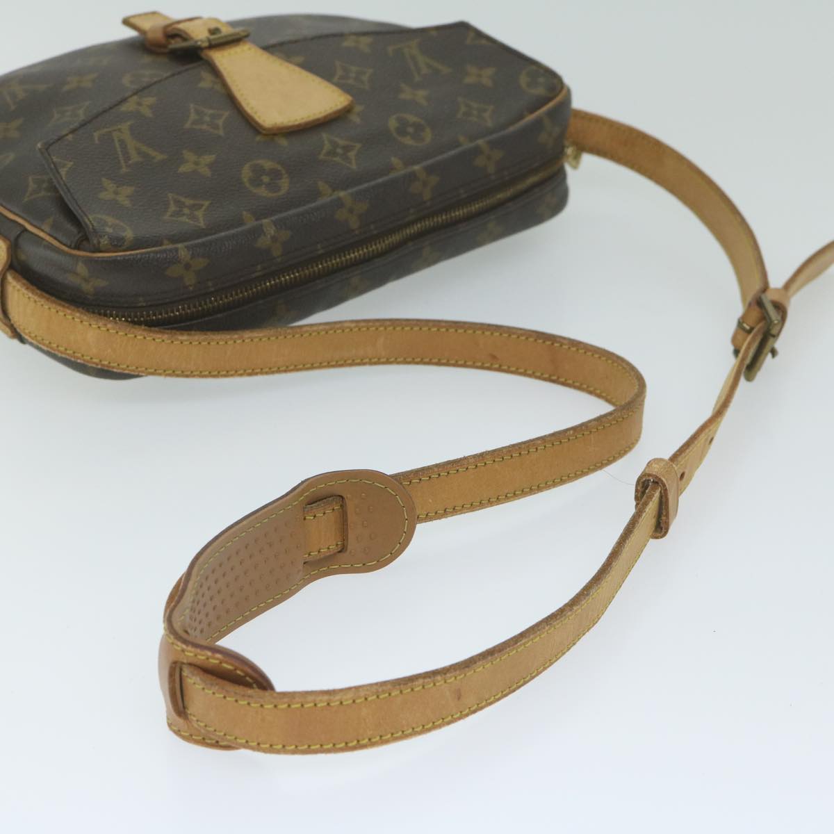 LOUIS VUITTON Monogram Jeune Fille GM Shoulder Bag M51225 LV Auth 61206