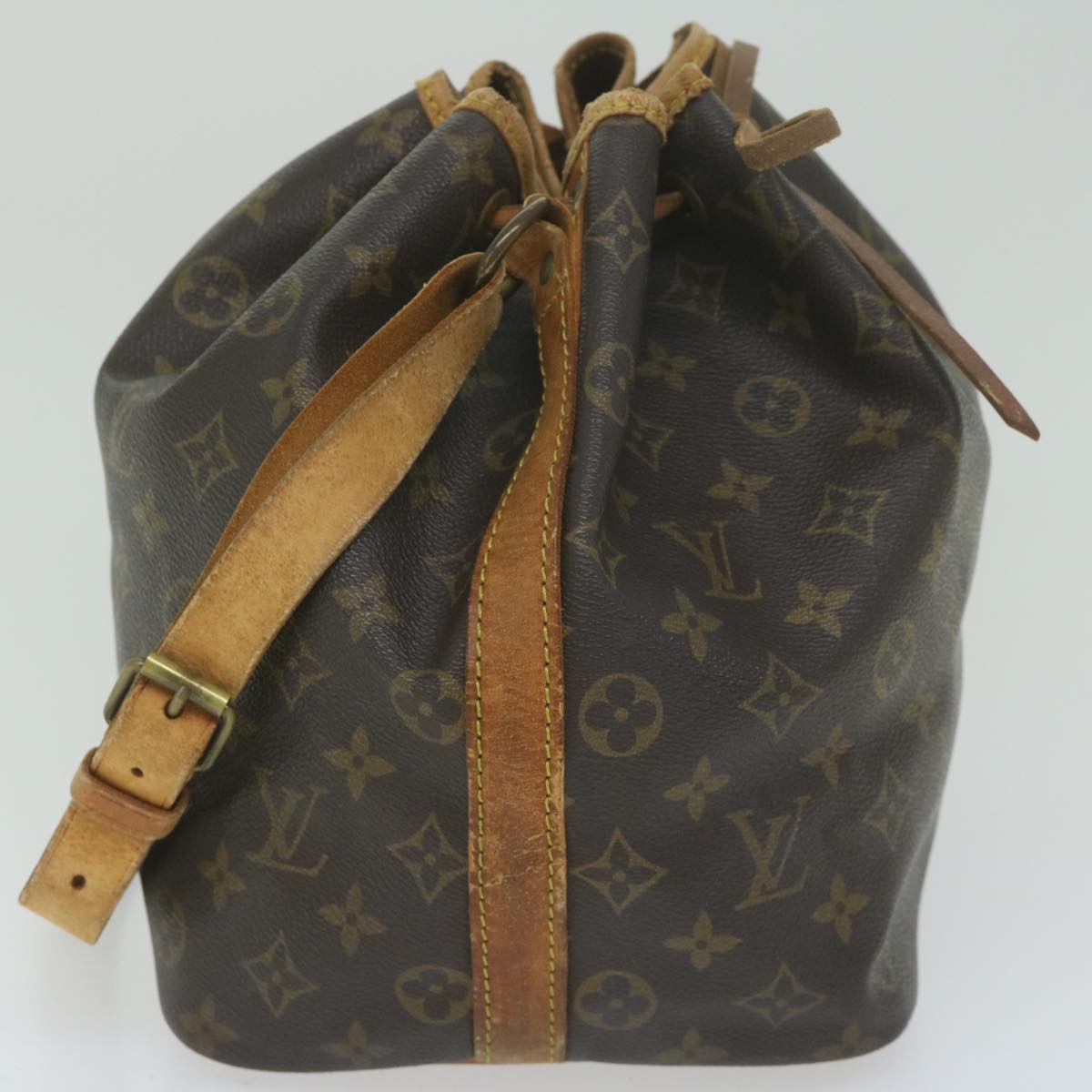 LOUIS VUITTON Monogram Petit Noe Shoulder Bag M42226 LV Auth 61231