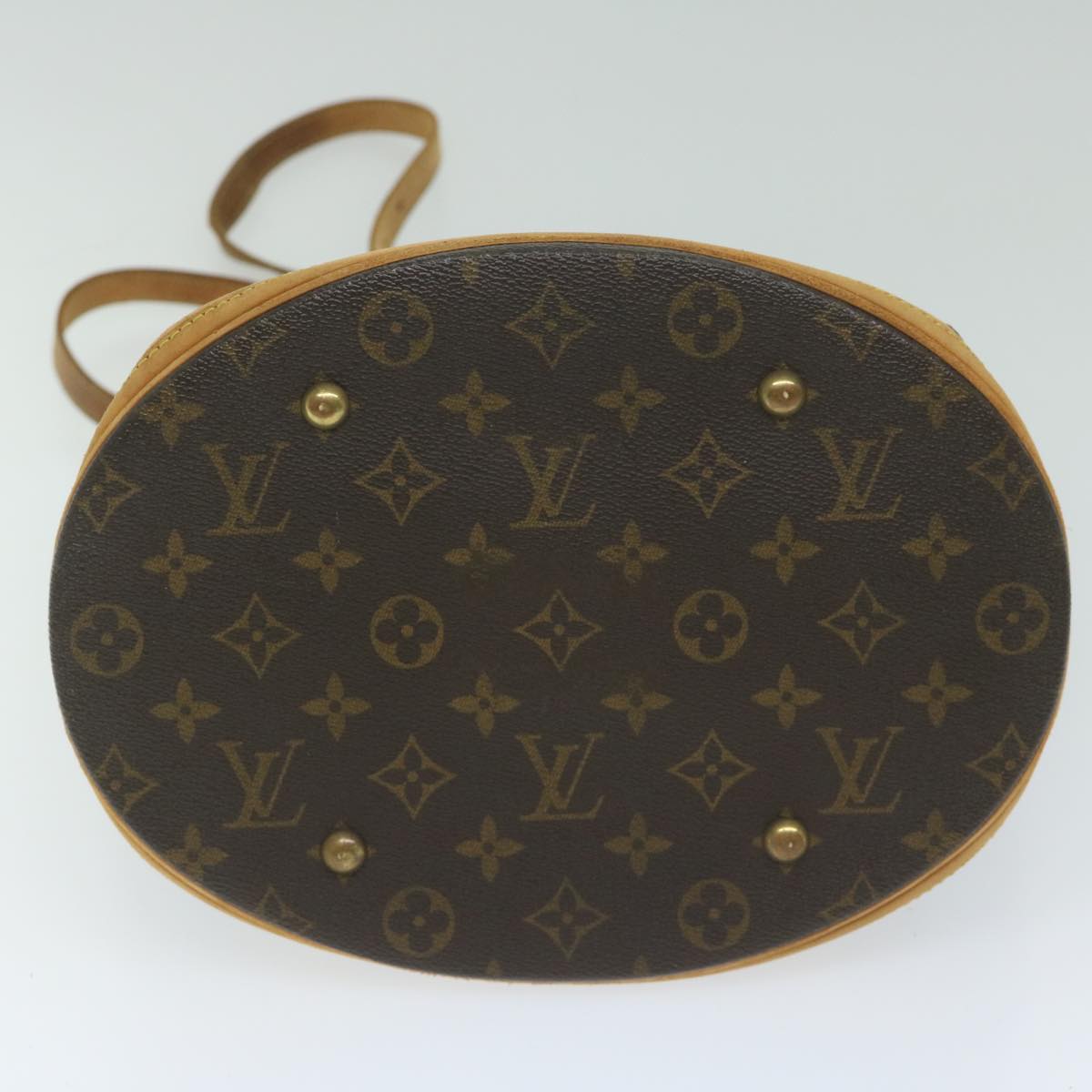 LOUIS VUITTON Monogram Bucket GM Shoulder Bag M42236 LV Auth 61232