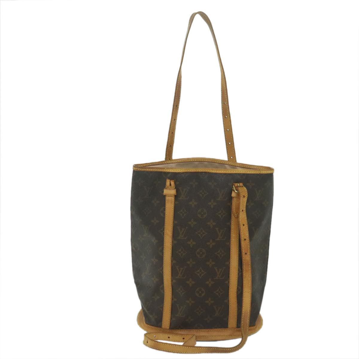 LOUIS VUITTON Monogram Bucket GM Shoulder Bag M42236 LV Auth 61232