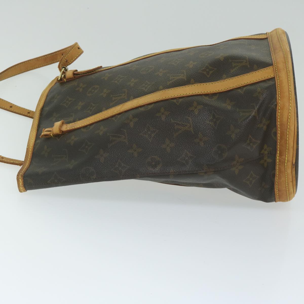 LOUIS VUITTON Monogram Bucket GM Shoulder Bag M42236 LV Auth 61232