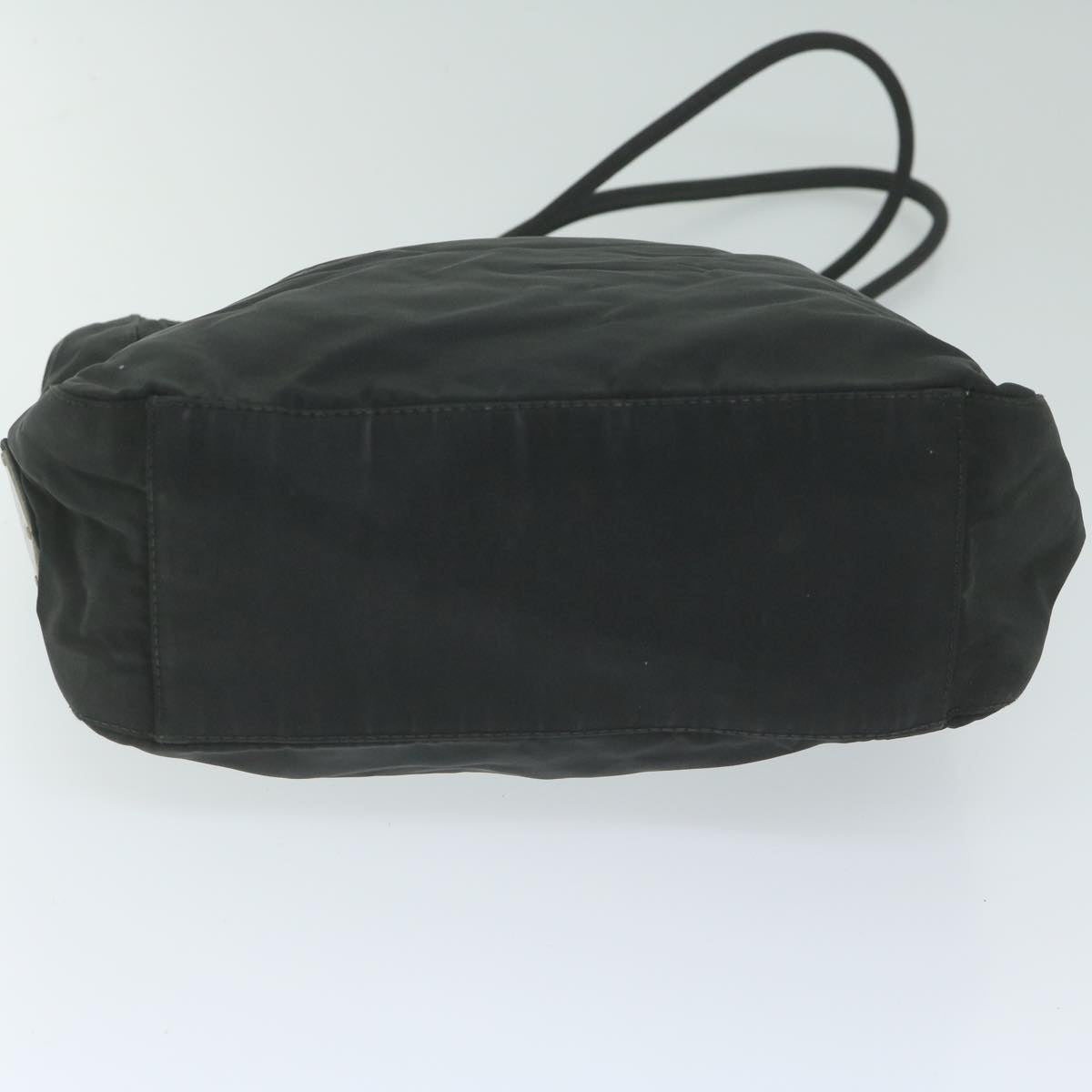 PRADA Tote Bag Nylon Black Auth 61252