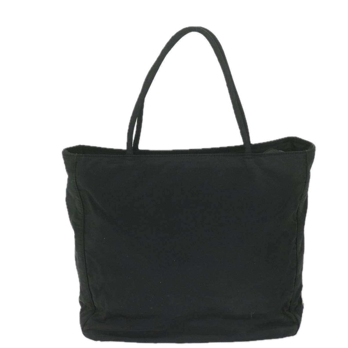 PRADA Tote Bag Nylon Black Auth 61255 - 0