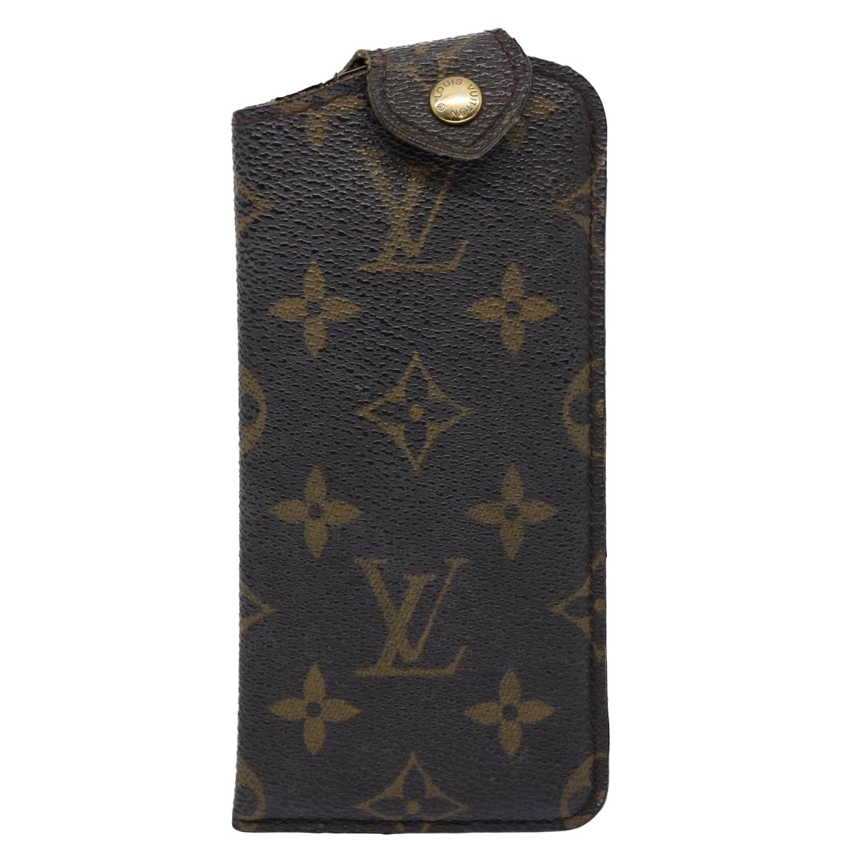 LOUIS VUITTON Monogram Etui Lunette PM Glasses Case M66545 LV Auth 61271