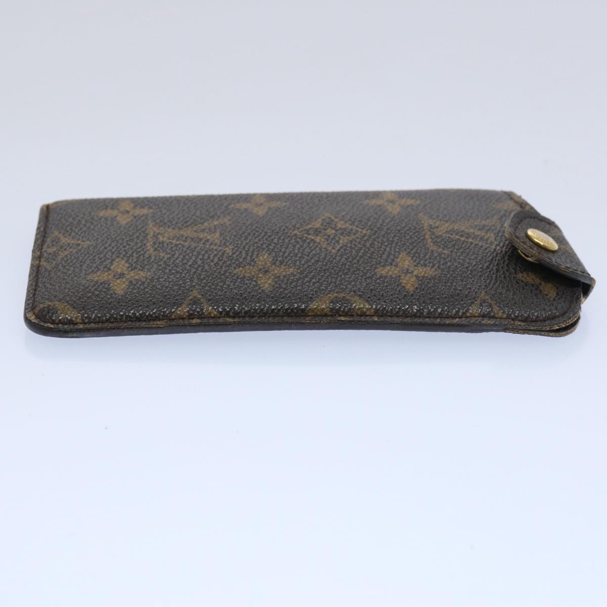 LOUIS VUITTON Monogram Etui Lunette PM Glasses Case M66545 LV Auth 61271