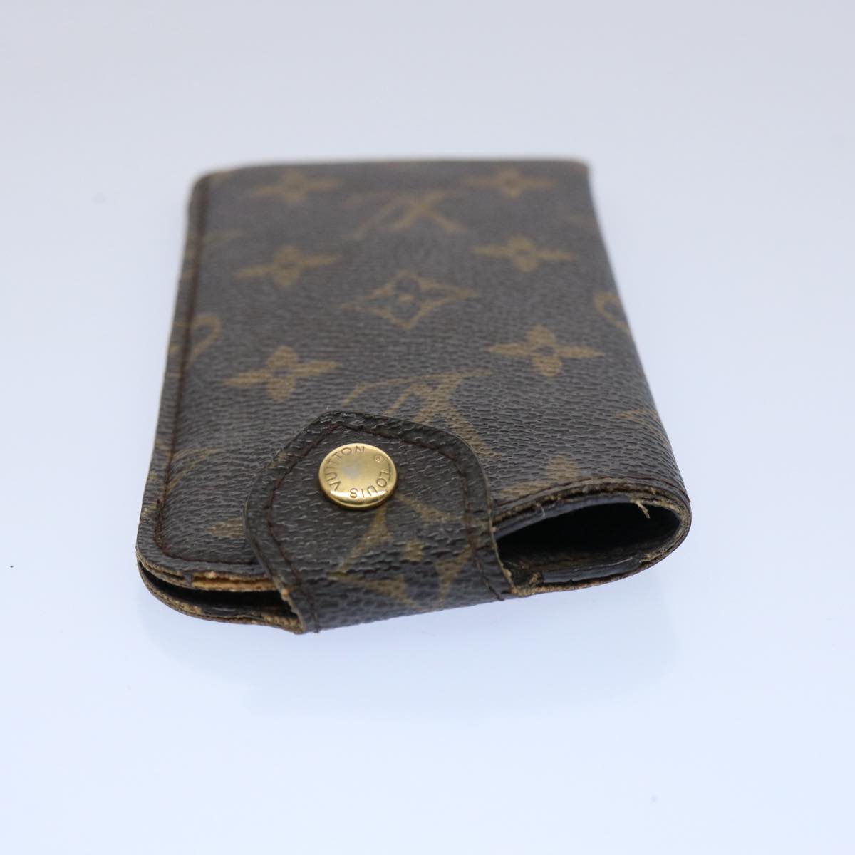 LOUIS VUITTON Monogram Etui Lunette PM Glasses Case M66545 LV Auth 61271