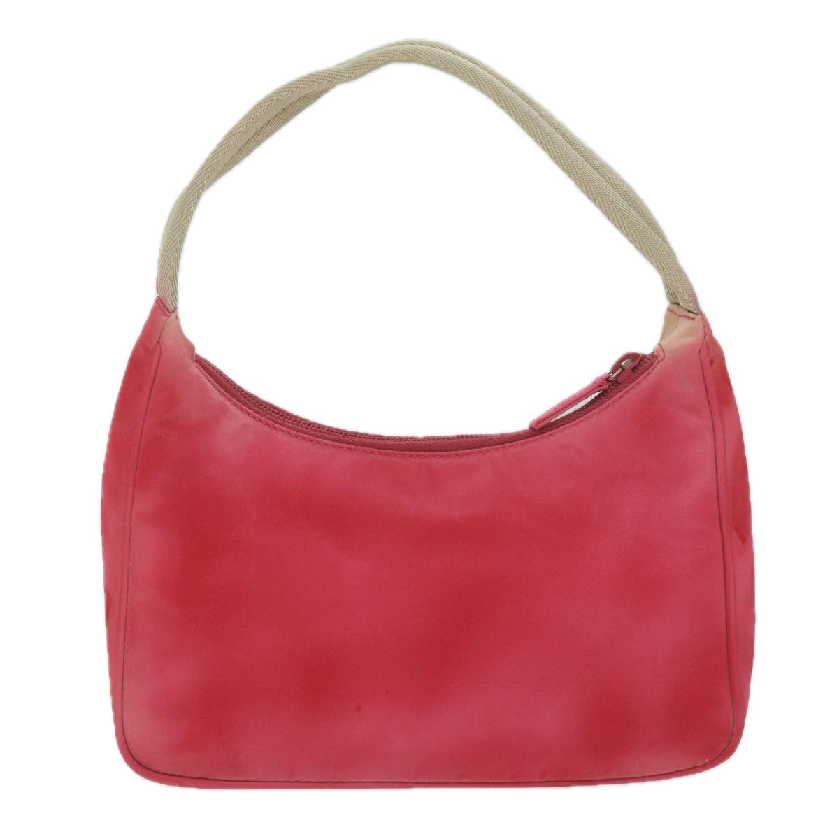 PRADA Hand Bag Nylon Pink Auth 61293 - 0