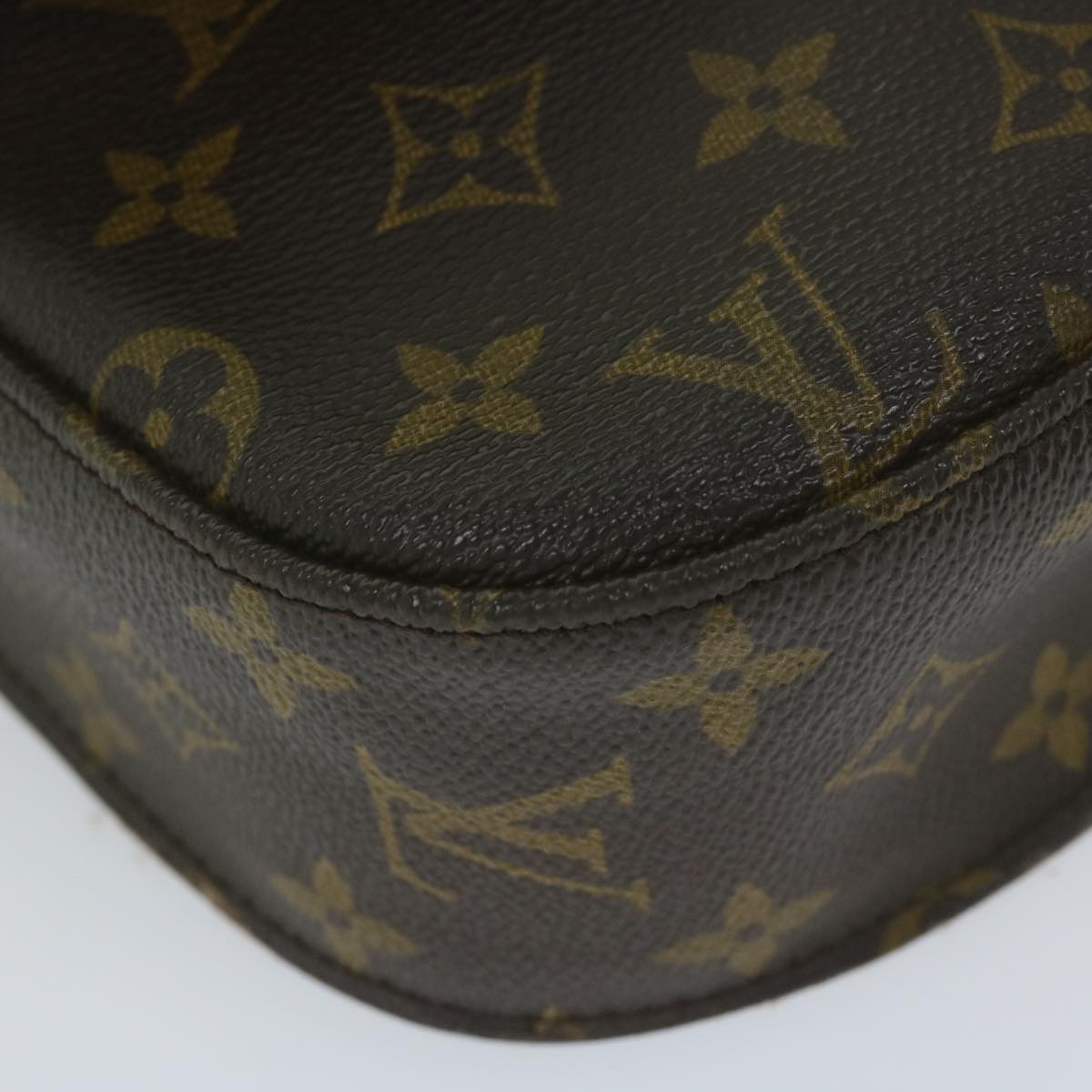 LOUIS VUITTON Monogram Saint Cloud GM Shoulder Bag M51242 LV Auth 61303