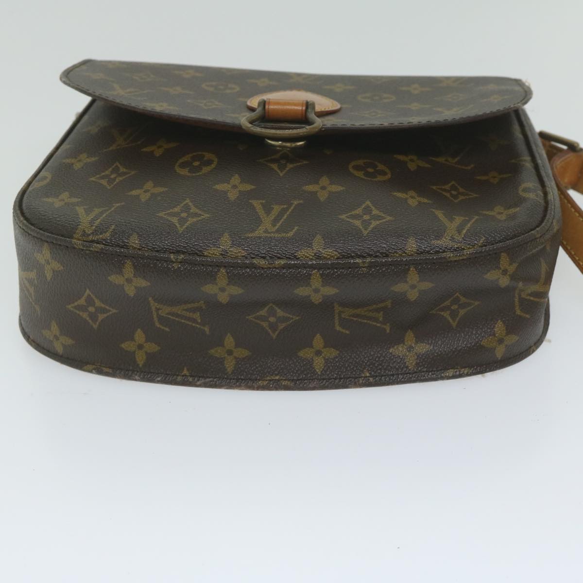 LOUIS VUITTON Monogram Saint Cloud GM Shoulder Bag M51242 LV Auth 61303