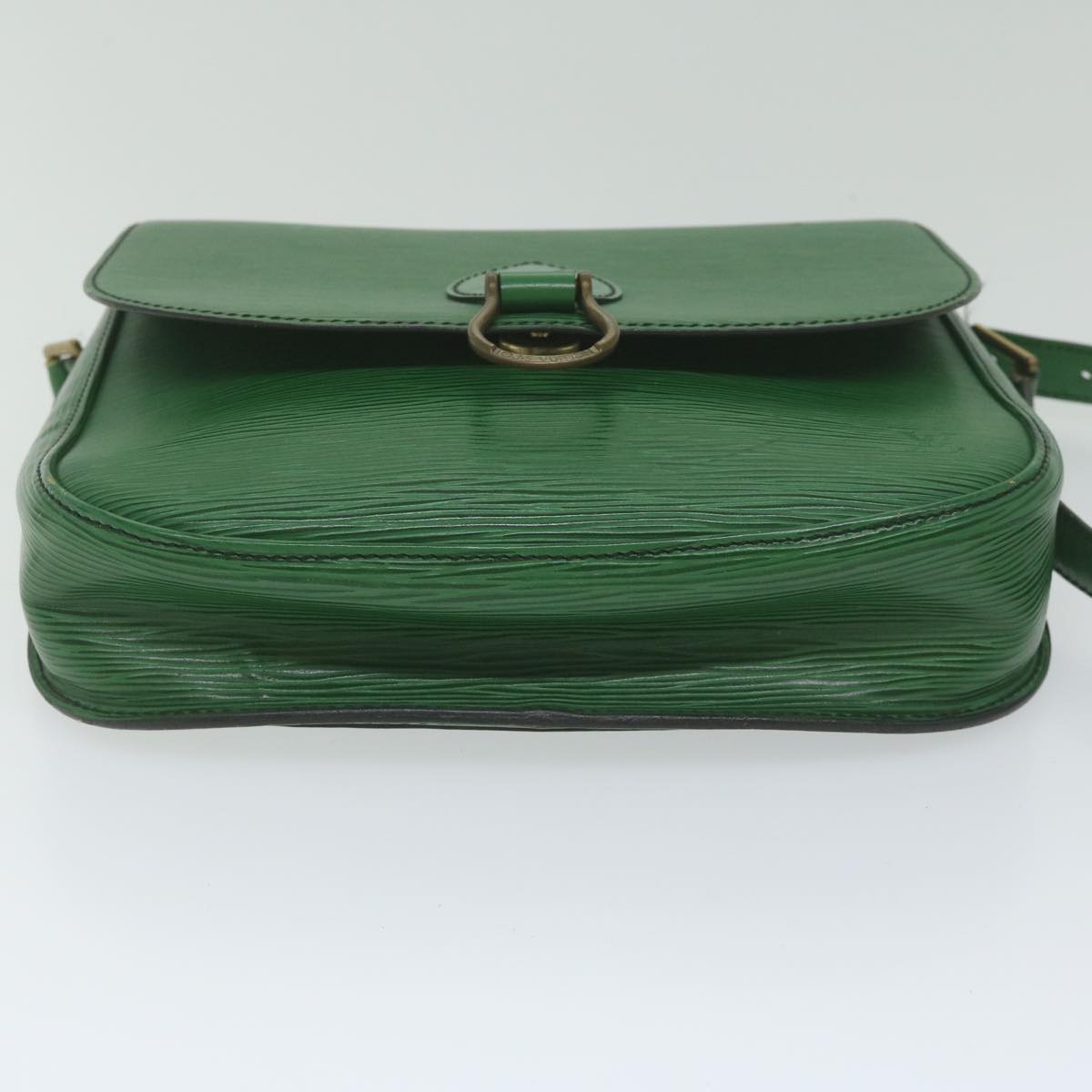 LOUIS VUITTON Epi Saint Cloud GM Shoulder Bag Green M52194 LV Auth 61305