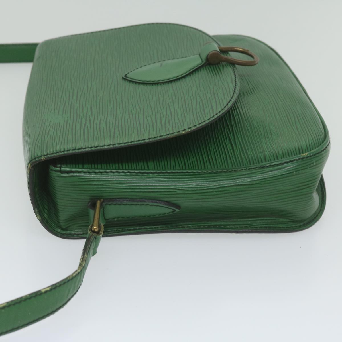 LOUIS VUITTON Epi Saint Cloud GM Shoulder Bag Green M52194 LV Auth 61305