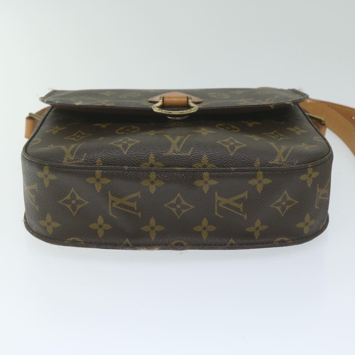 LOUIS VUITTON Monogram Saint Cloud GM Shoulder Bag M51242 LV Auth 61306