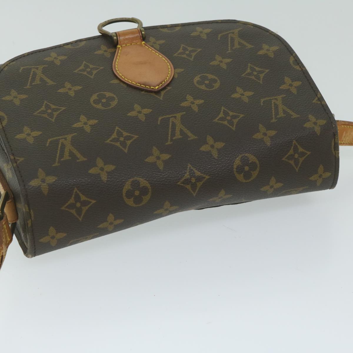 LOUIS VUITTON Monogram Saint Cloud GM Shoulder Bag M51242 LV Auth 61307