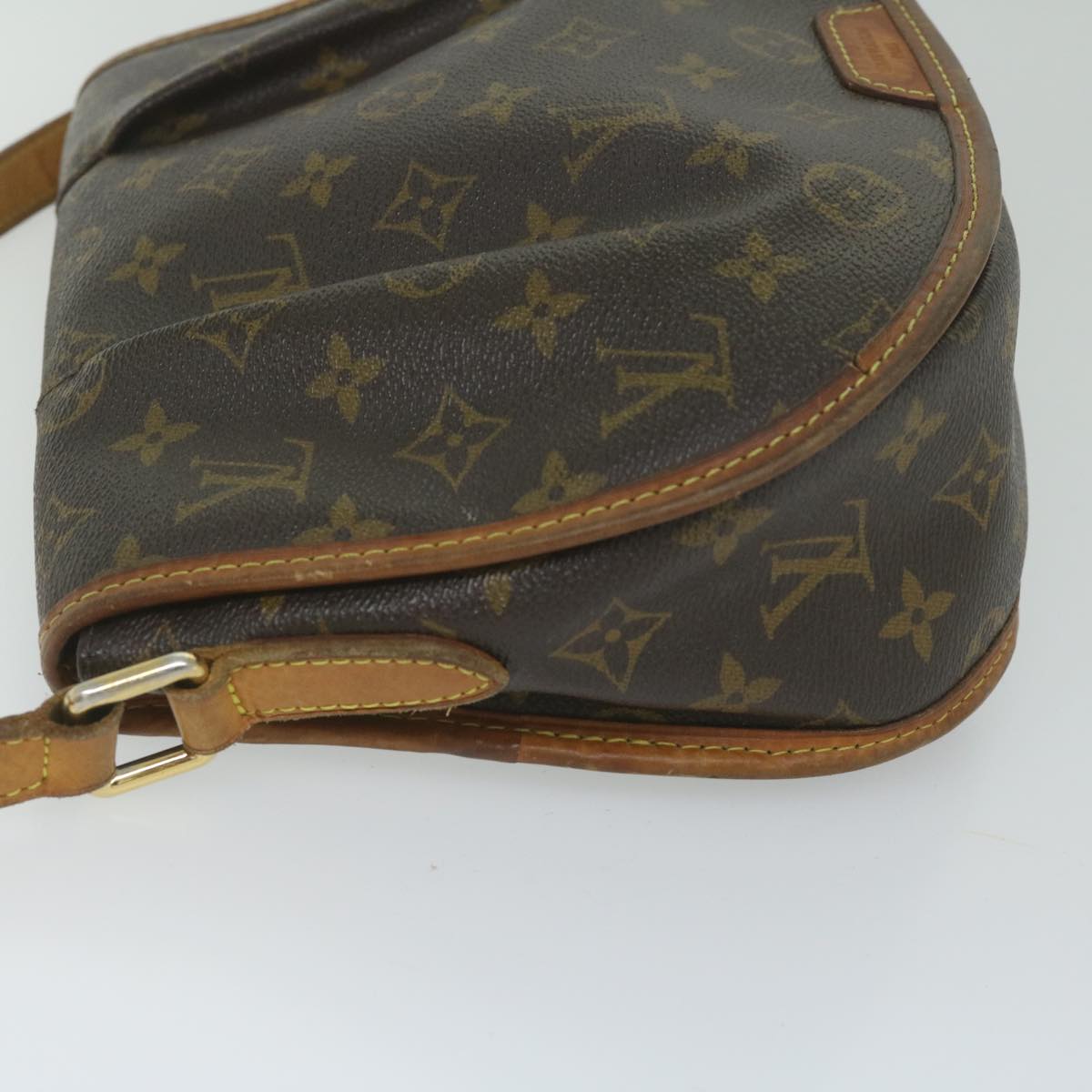 LOUIS VUITTON Monogram Menilmontant PM Shoulder Bag M40474 LV Auth 61312