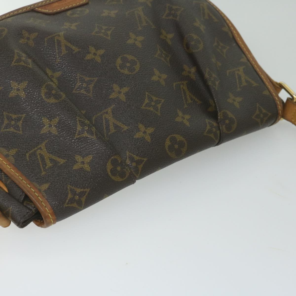 LOUIS VUITTON Monogram Menilmontant PM Shoulder Bag M40474 LV Auth 61312