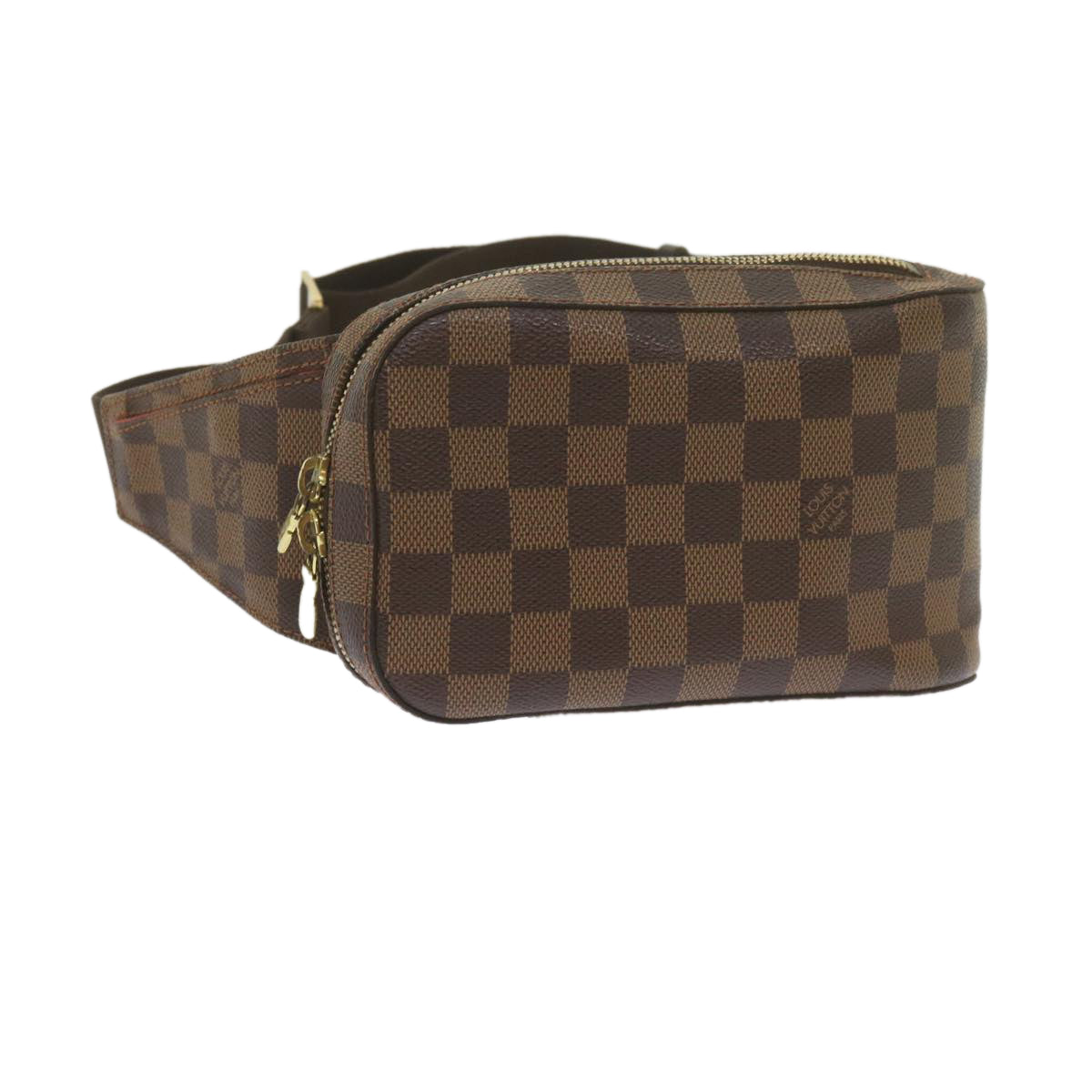 LOUIS VUITTON Damier Ebene Geronimos Shoulder Bag N51994 LV Auth 61321