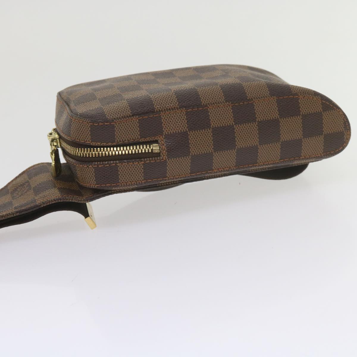 LOUIS VUITTON Damier Ebene Geronimos Shoulder Bag N51994 LV Auth 61321