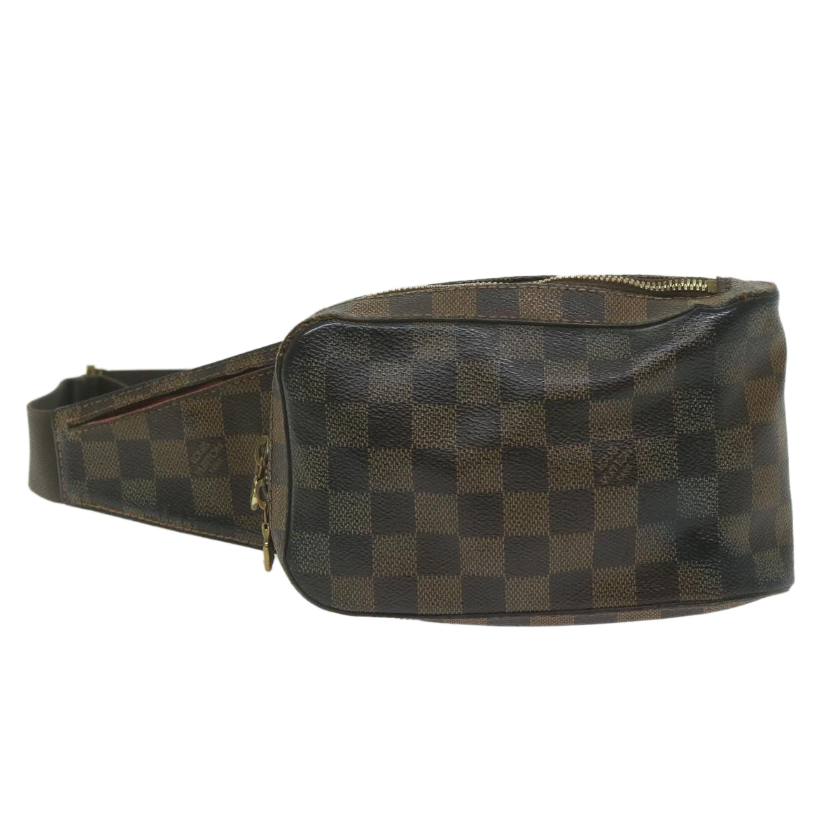 LOUIS VUITTON Damier Ebene Geronimos Shoulder Bag N51994 LV Auth 61323