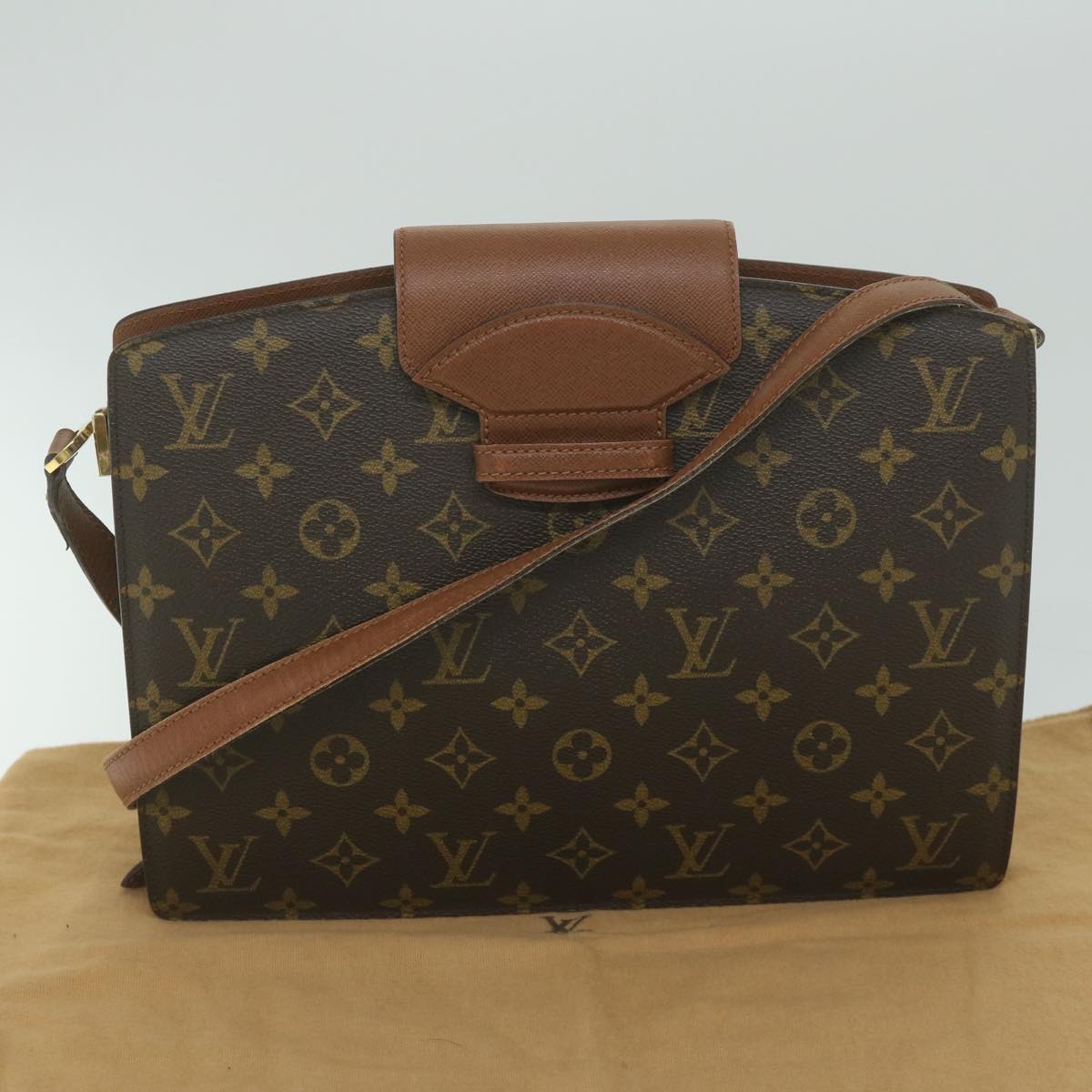 LOUIS VUITTON Monogram Kurcell Shoulder Bag M51375 LV Auth 61334