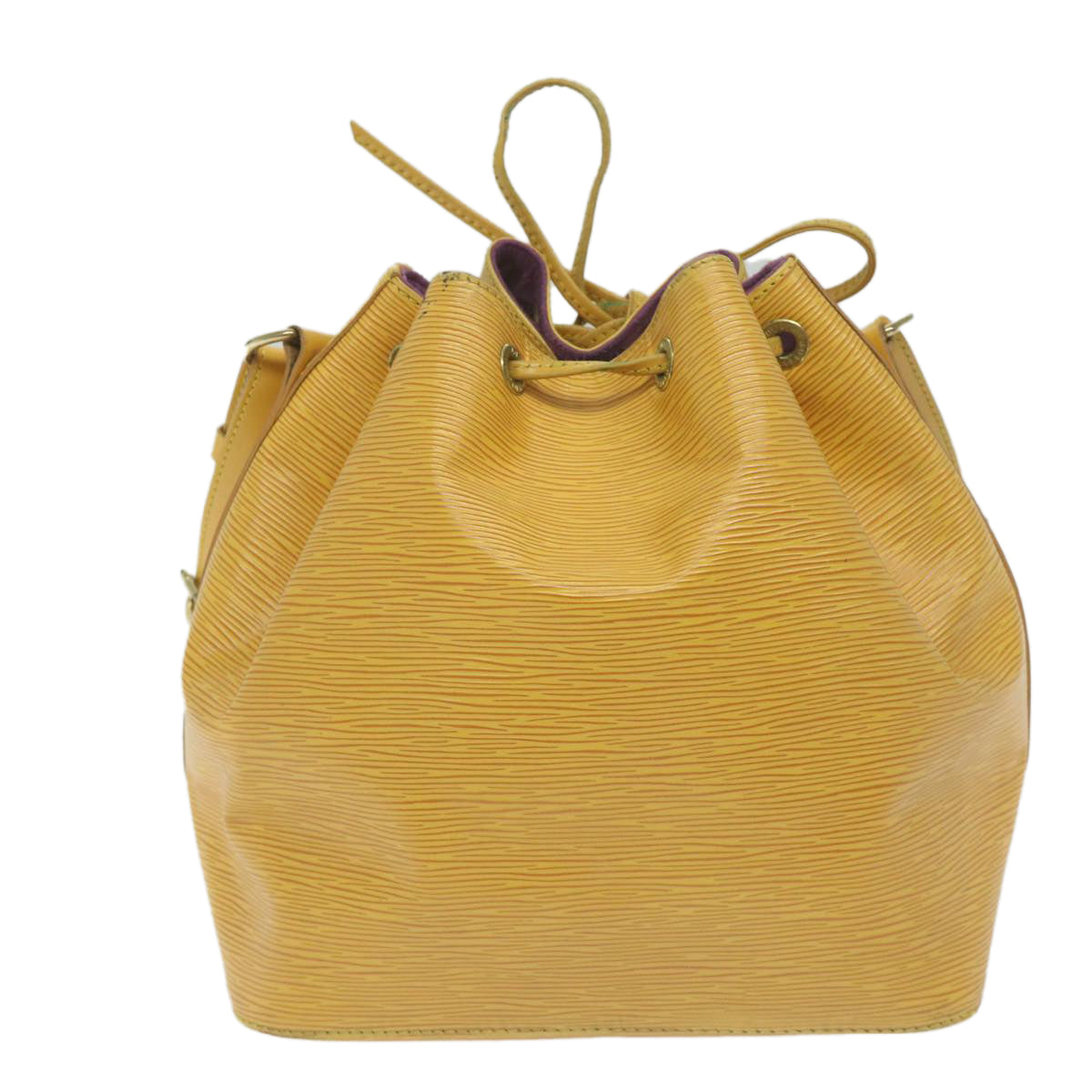 LOUIS VUITTON Epi Petit Noe Shoulder Bag Tassili Yellow M44109 LV Auth 61356 - 0