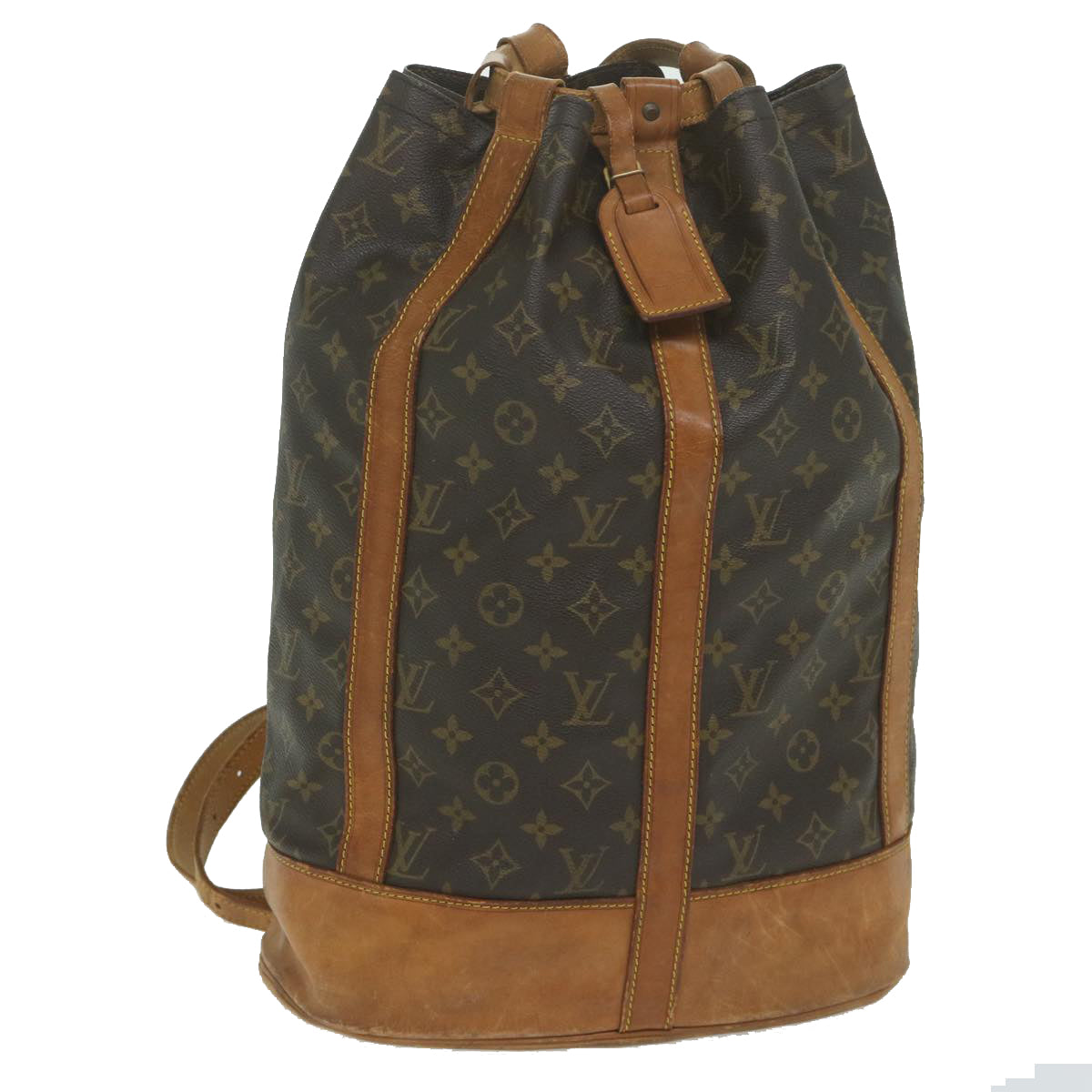 LOUIS VUITTON Monogram Randonnee GM Shoulder Bag M42244 LV Auth 61365