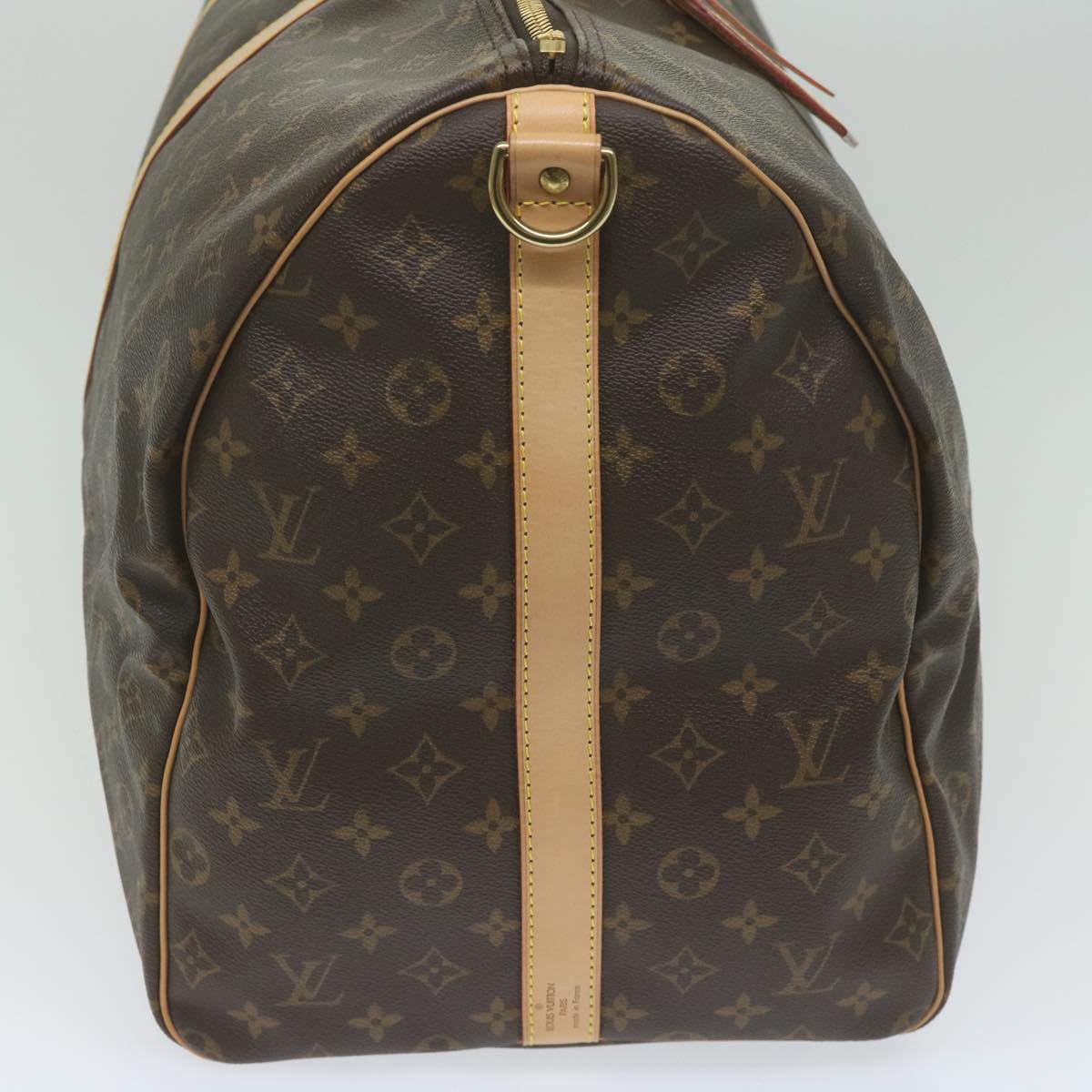 LOUIS VUITTON Monogram Keepall Bandouliere 60 Boston Bag M41412 LV Auth 61371S