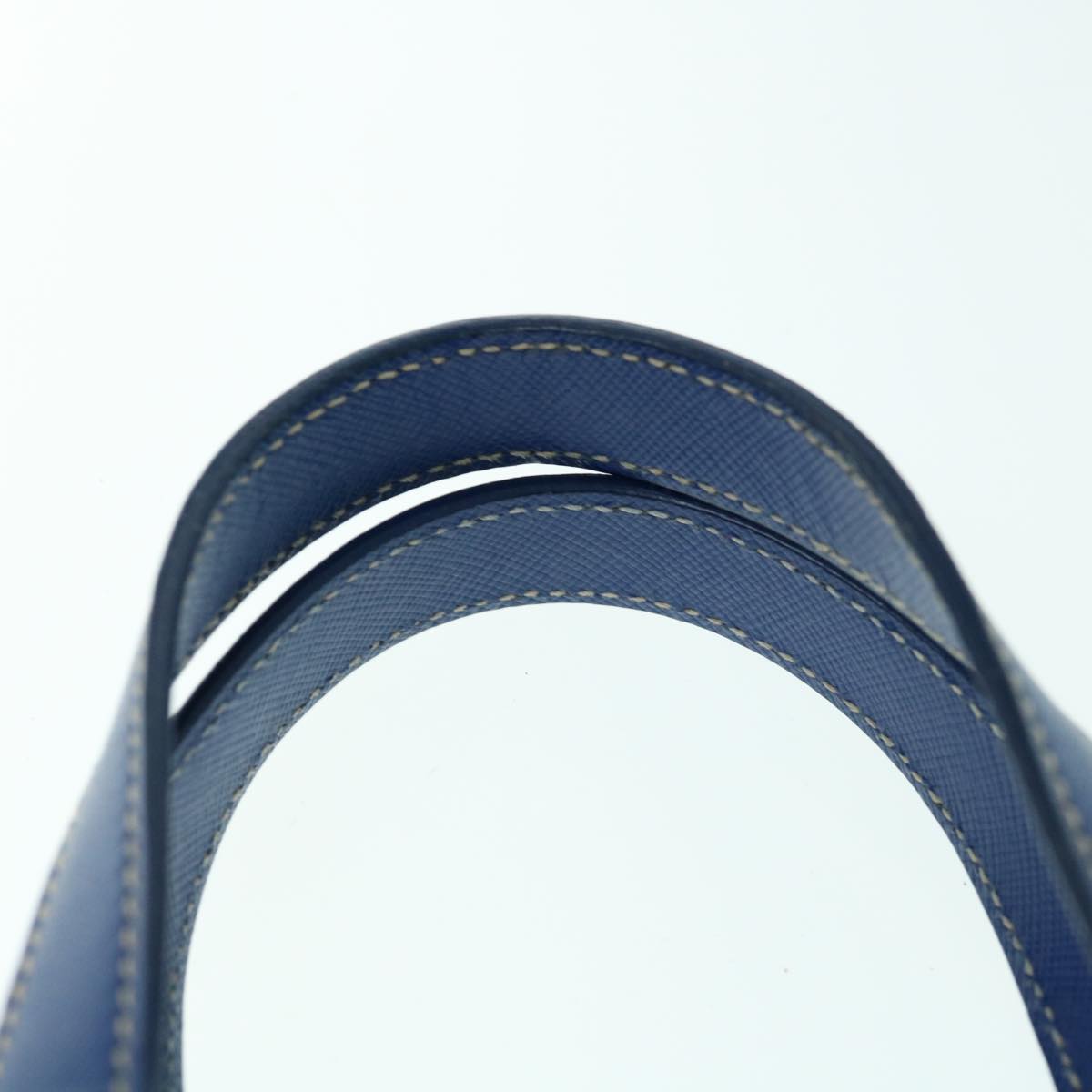 PRADA Hand Bag Nylon 2way Blue Auth 61403