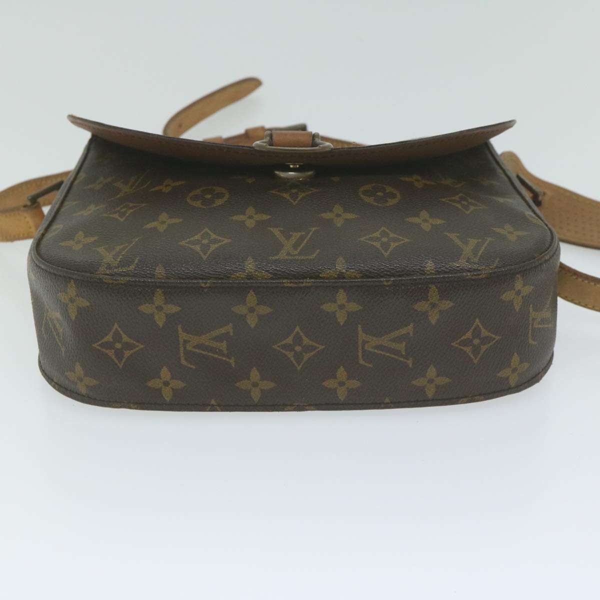 LOUIS VUITTON Monogram Saint Cloud GM Shoulder Bag M51242 LV Auth 61451