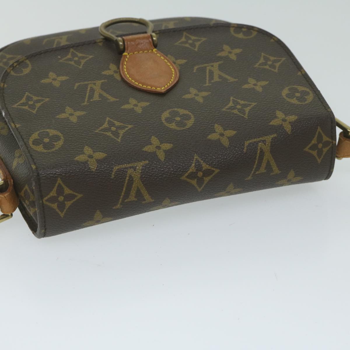 LOUIS VUITTON Monogram Saint Cloud MM Shoulder Bag M51243 LV Auth 61459