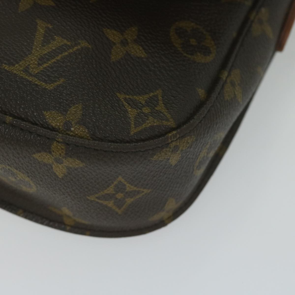 LOUIS VUITTON Monogram Saint Cloud MM Shoulder Bag M51243 LV Auth 61460