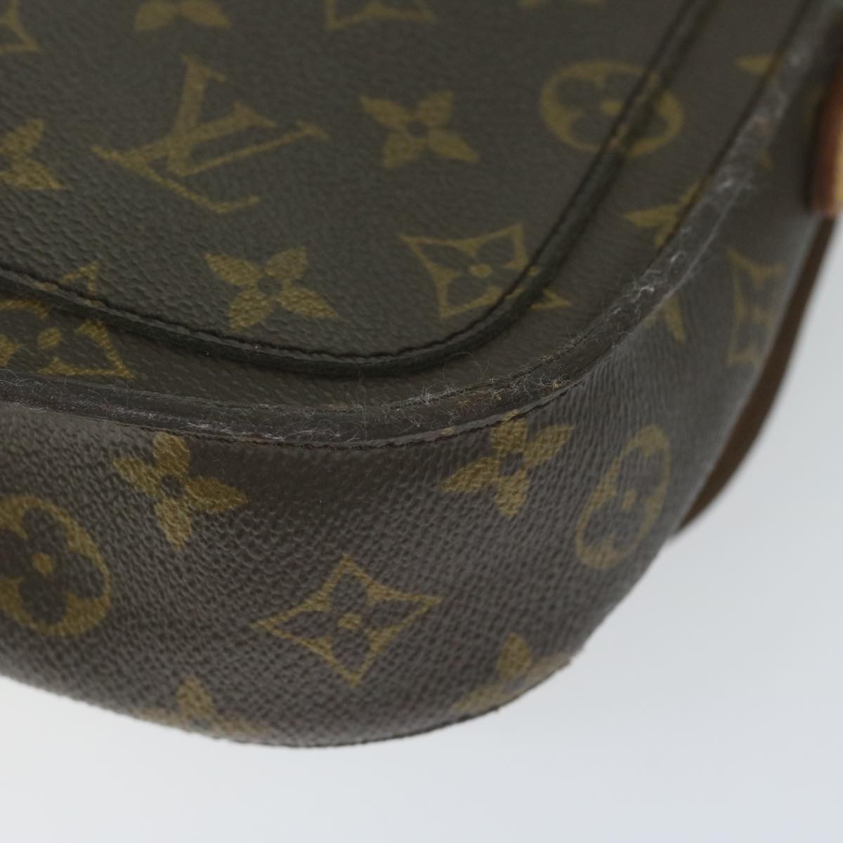 LOUIS VUITTON Monogram Saint Cloud MM Shoulder Bag M51243 LV Auth 61460