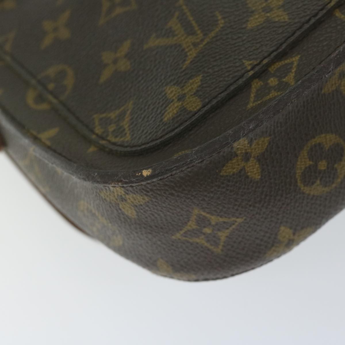 LOUIS VUITTON Monogram Saint Cloud MM Shoulder Bag M51243 LV Auth 61460