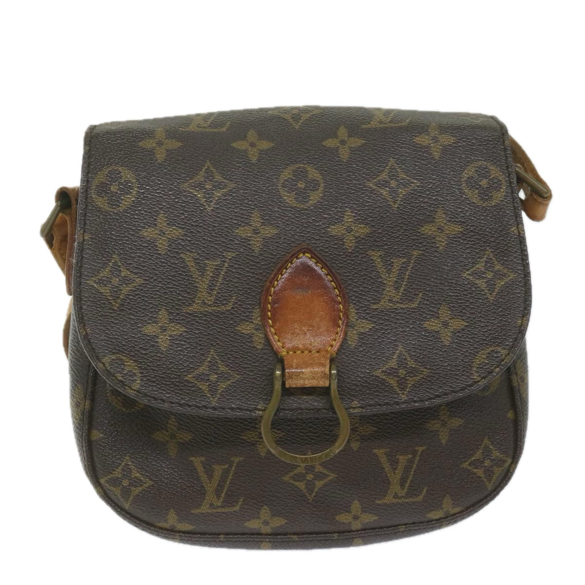 LOUIS VUITTON Monogram Saint Cloud MM Shoulder Bag M51243 LV Auth 61460 - 0