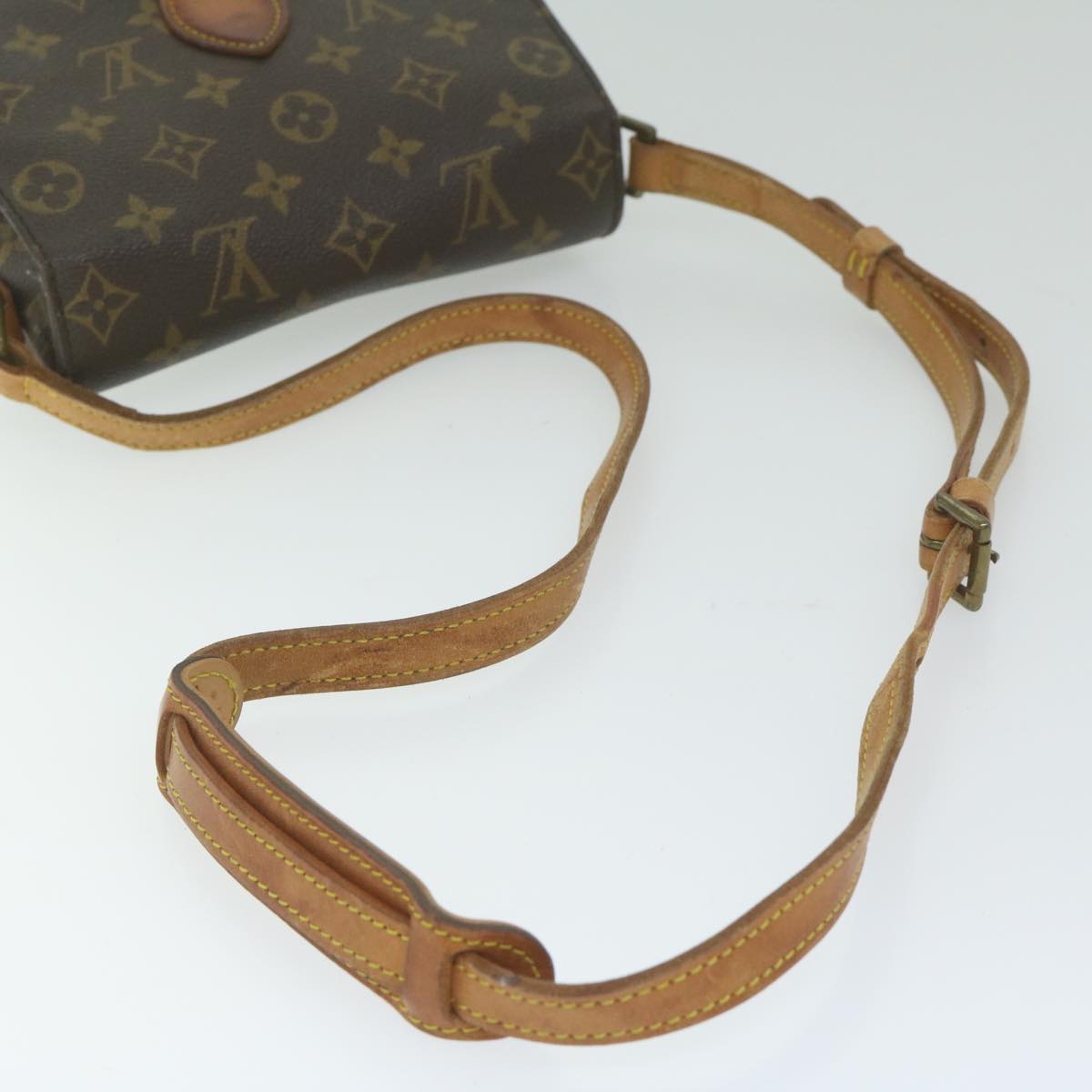 LOUIS VUITTON Monogram Saint Cloud MM Shoulder Bag M51243 LV Auth 61460