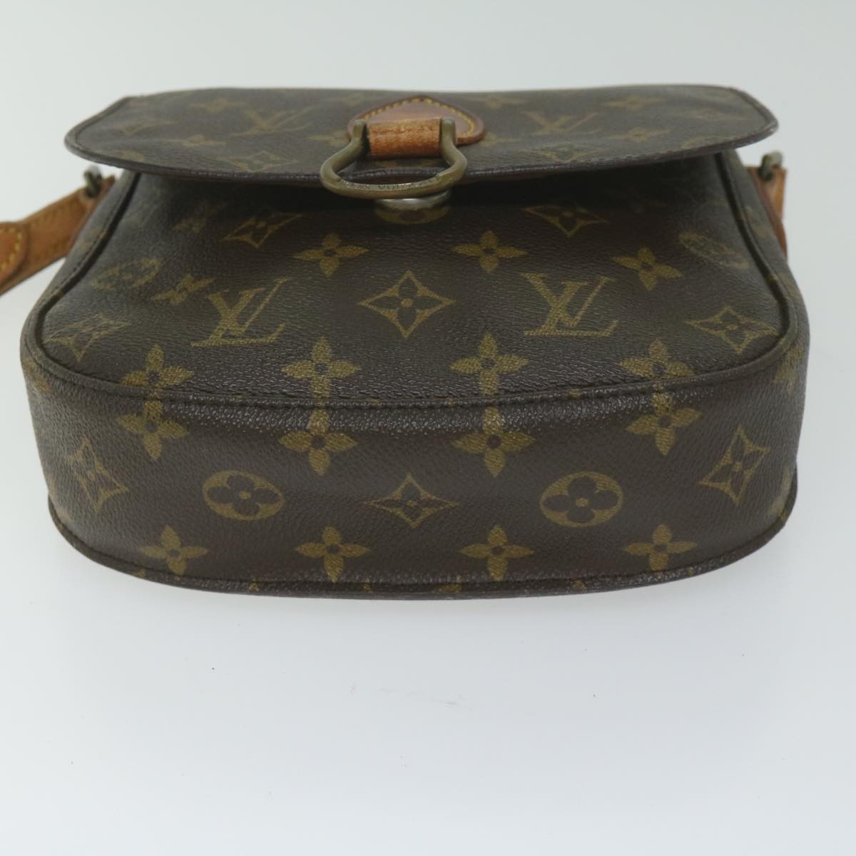 LOUIS VUITTON Monogram Saint Cloud MM Shoulder Bag M51243 LV Auth 61460