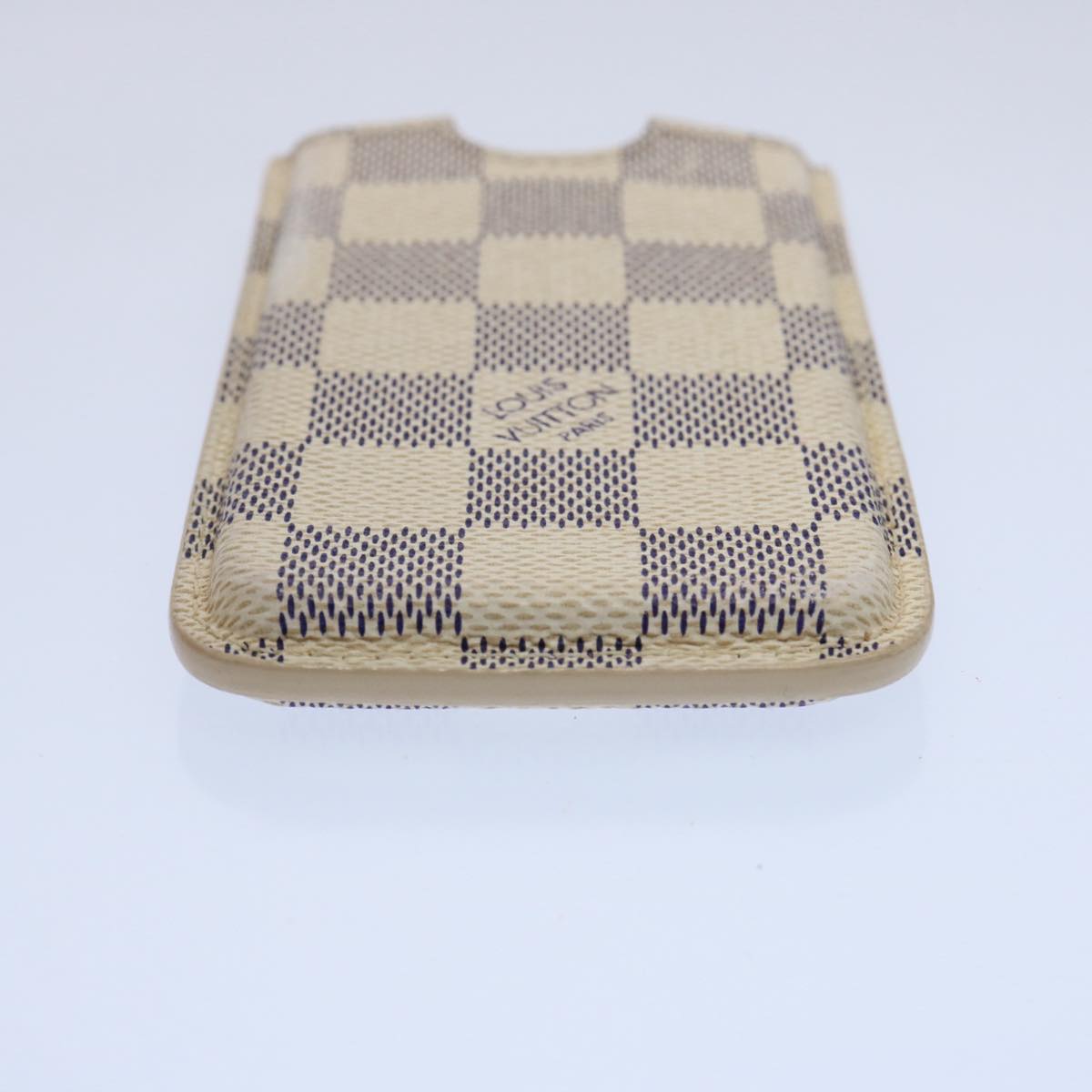 LOUIS VUITTON Damier Azur iPhone 4 Case iPhone Case N63001 LV Auth 61469