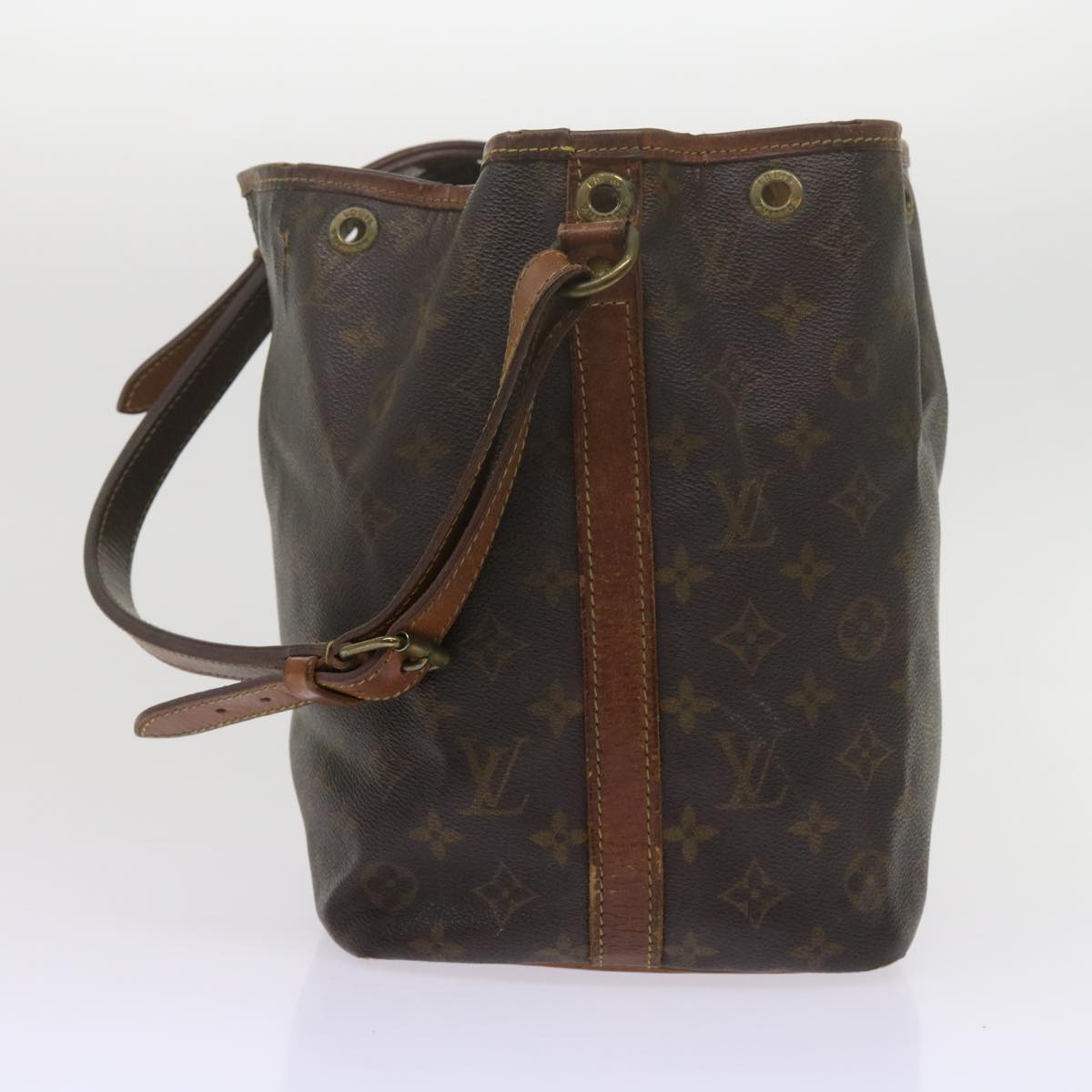 LOUIS VUITTON Monogram Petit Noe Shoulder Bag M42226 LV Auth 61480