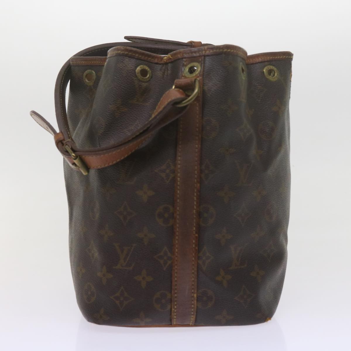 LOUIS VUITTON Monogram Petit Noe Shoulder Bag M42226 LV Auth 61480