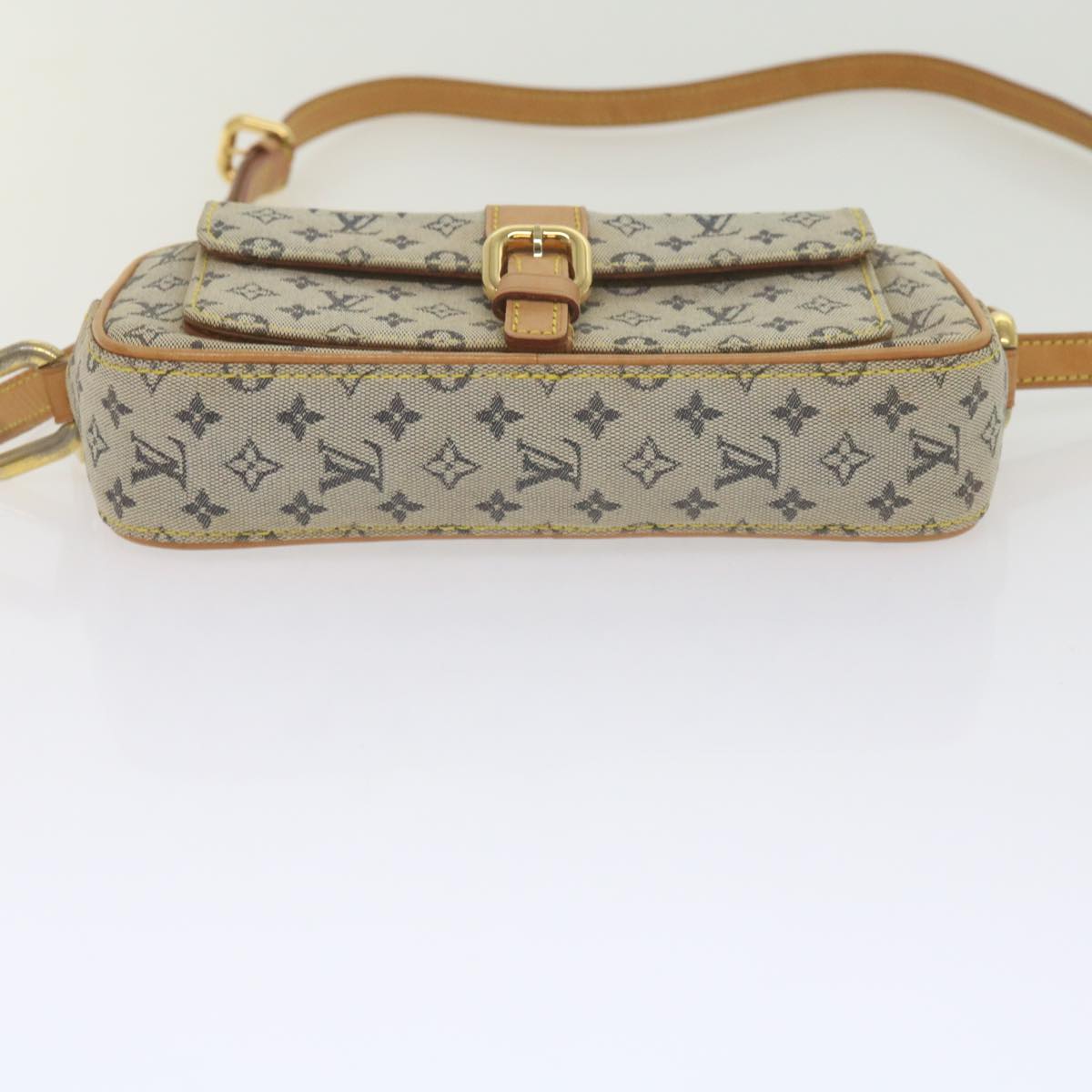 LOUIS VUITTON Monogram Mini Juliet MM Shoulder Bag Blue M92004 LV Auth 61525