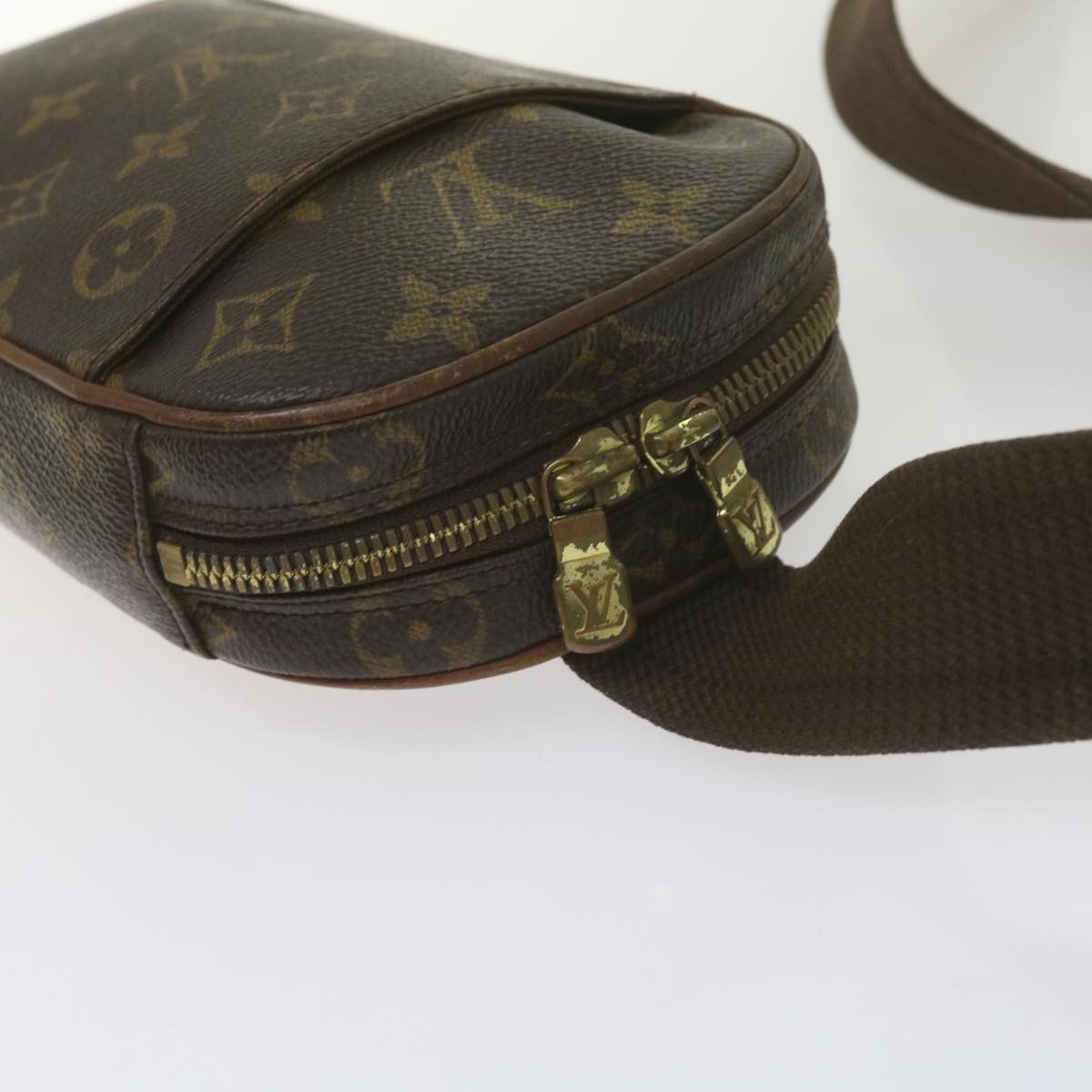 LOUIS VUITTON Monogram Pochette Gange Shoulder Bag M51870 LV Auth 61527