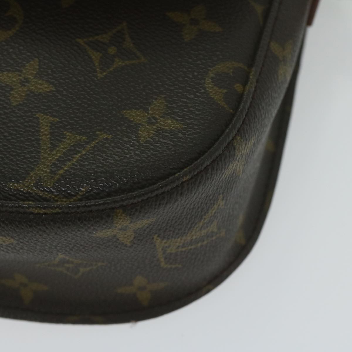 LOUIS VUITTON Monogram Saint Cloud GM Shoulder Bag M51242 LV Auth 61543