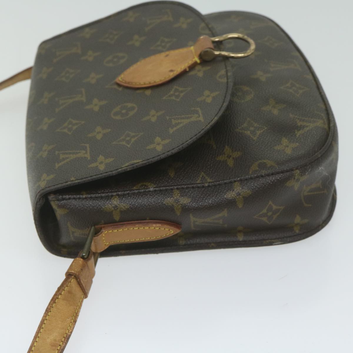 LOUIS VUITTON Monogram Saint Cloud GM Shoulder Bag M51242 LV Auth 61543