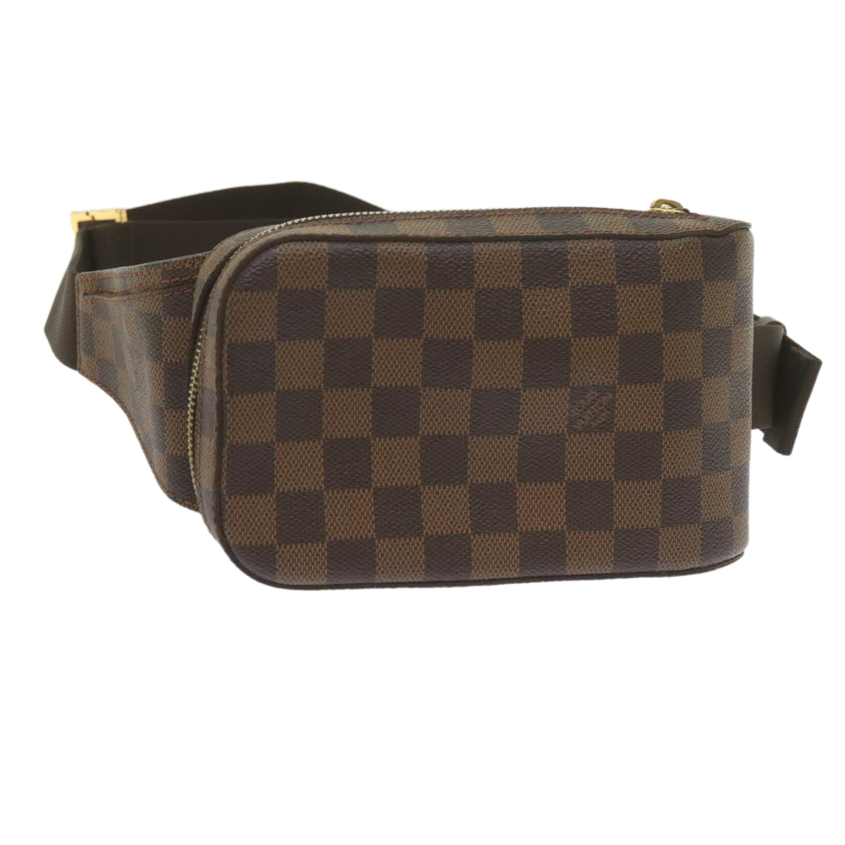 LOUIS VUITTON Damier Ebene Geronimos Shoulder Bag N51994 LV Auth 61552