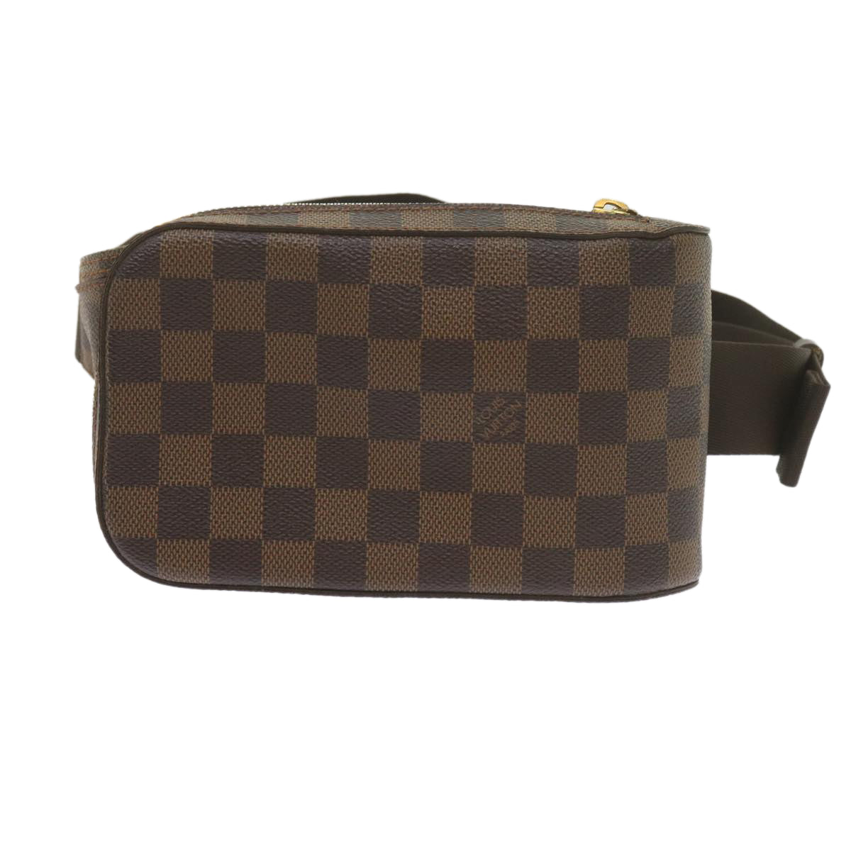 LOUIS VUITTON Damier Ebene Geronimos Shoulder Bag N51994 LV Auth 61552