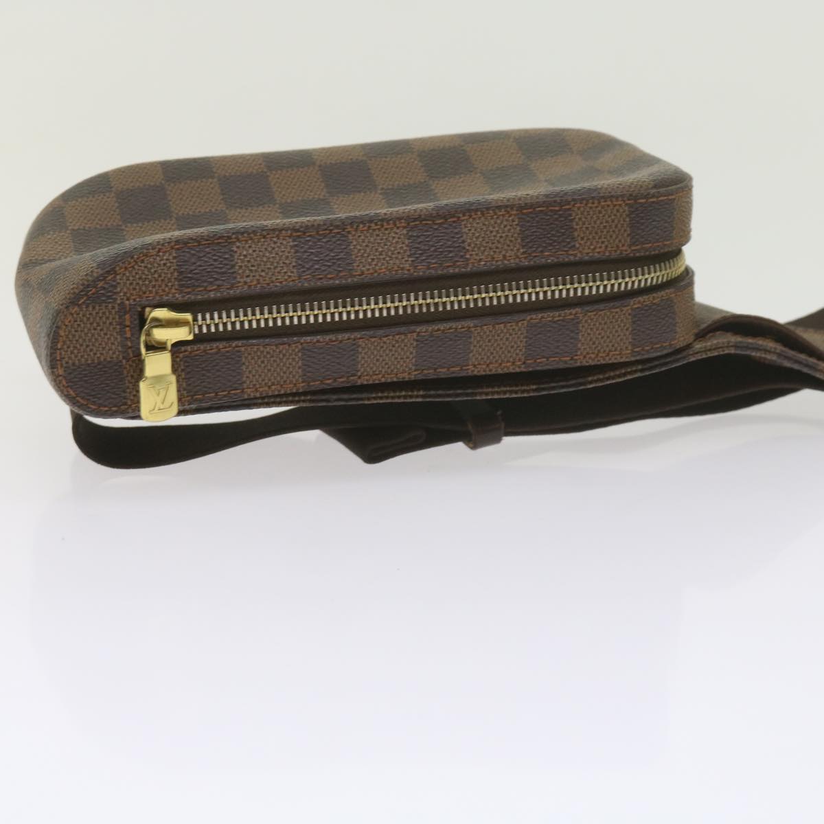 LOUIS VUITTON Damier Ebene Geronimos Shoulder Bag N51994 LV Auth 61552