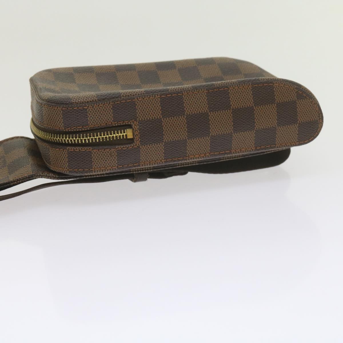 LOUIS VUITTON Damier Ebene Geronimos Shoulder Bag N51994 LV Auth 61552