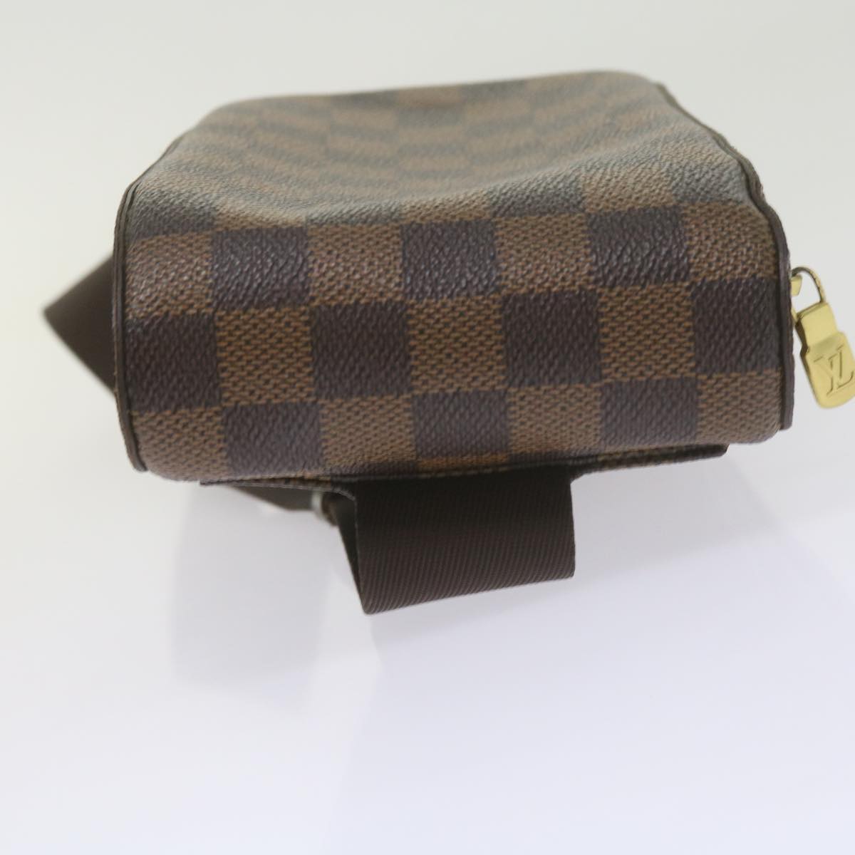 LOUIS VUITTON Damier Ebene Geronimos Shoulder Bag N51994 LV Auth 61552