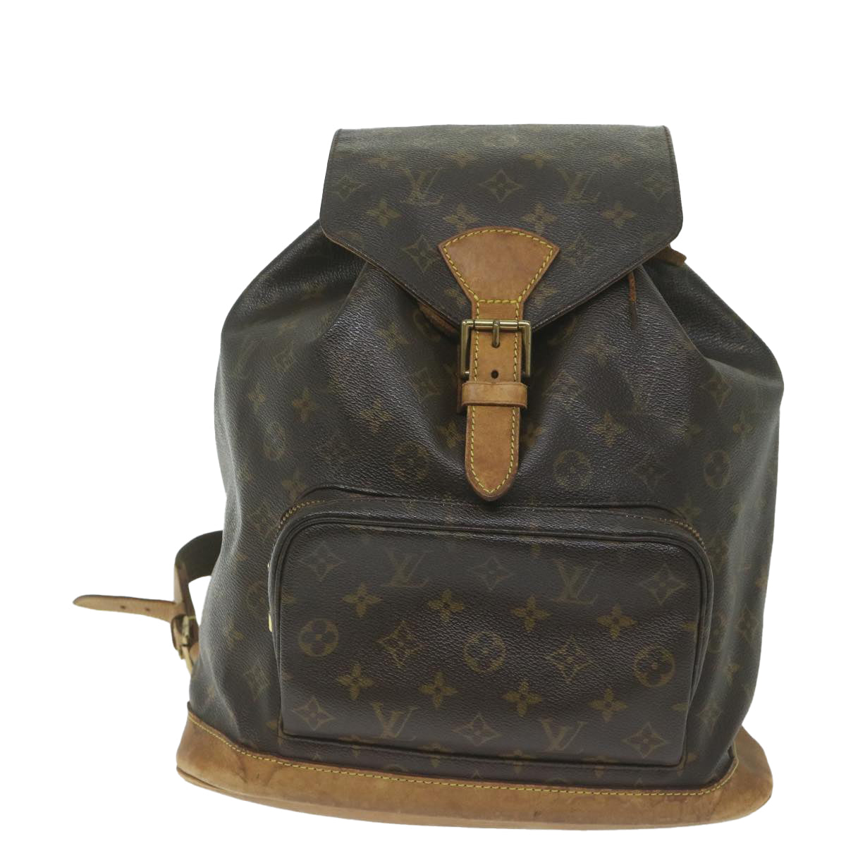 LOUIS VUITTON Monogram Montsouris GM Backpack M51135 LV Auth 61585