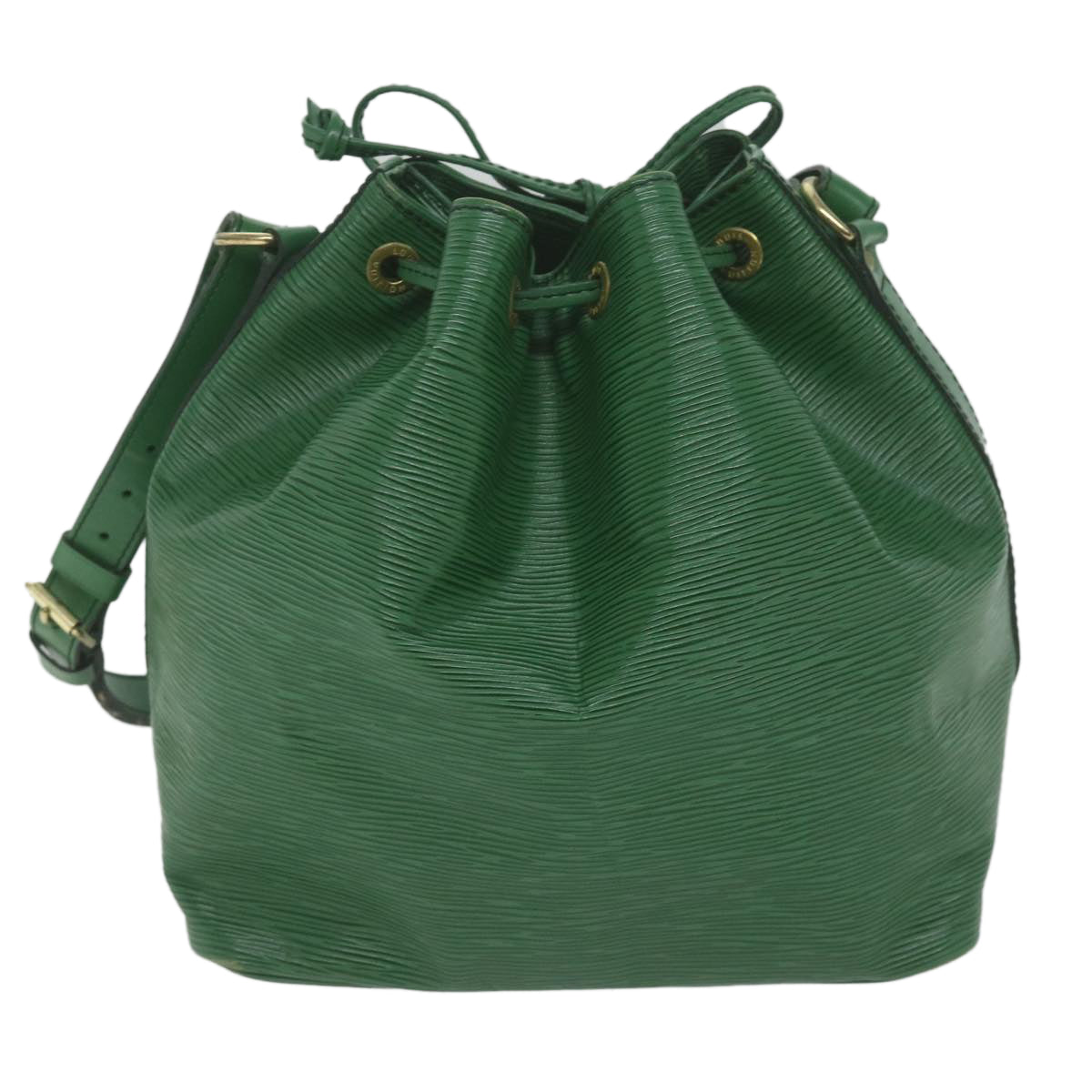 LOUIS VUITTON Epi Petit Noe Shoulder Bag Green M44104 LV Auth 61617