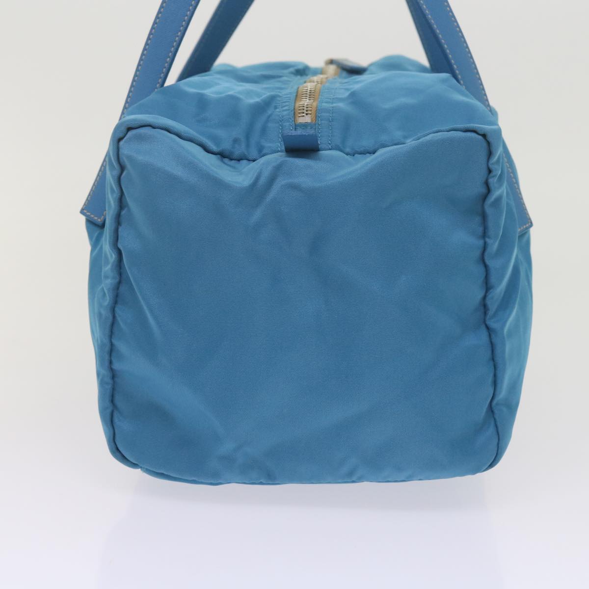 PRADA Hand Bag Nylon Blue Auth 61706